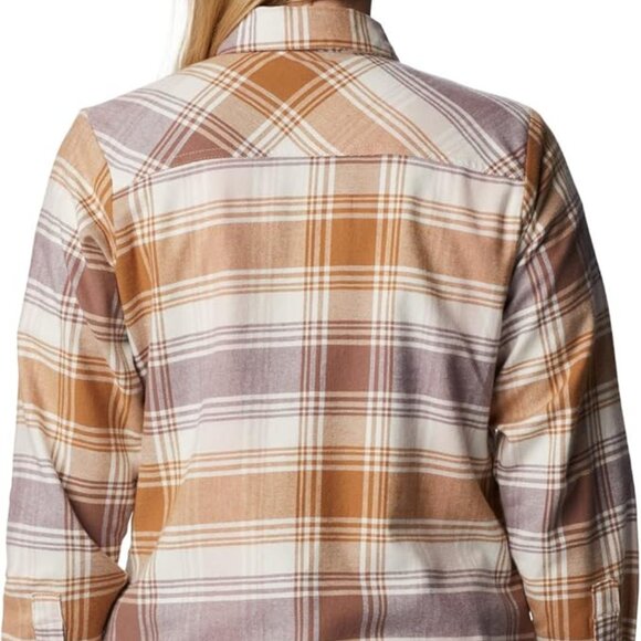 Columbia Women's Calico Basin Flannel Long Sleeve Shirt - Picture 2 of 5